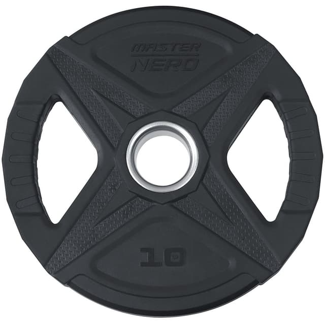 Master Fitness Nero Rubber Plate 10 kg