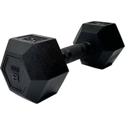 Master Fitness Nero Rubber Coated Hex, Hex hantlar 8 kg