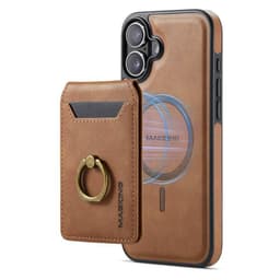 DG-Ming Magking K1 2i1 fodral iPhone 16 Plus - Brun