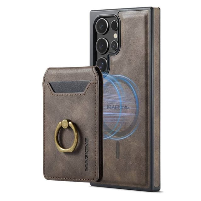 DG-Ming Magking K1 2i1 cover Samsung Galaxy S23 Ultra - Coffee
