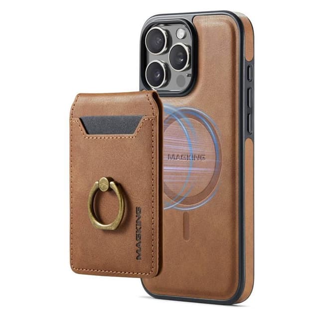 DG-Ming Magking K1 2i1 cover iPhone 16 Pro - Brun