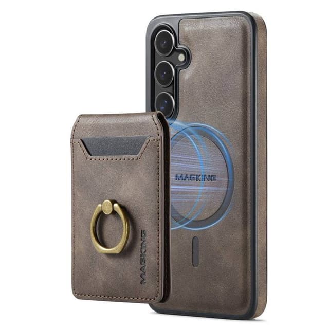 DG-Ming Magking K1 2in1 kotelo Samsung Galaxy S24 - Coffee