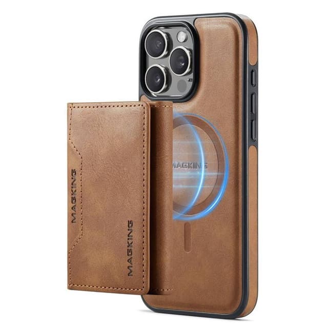 DG-Ming Magking K2 2i1 deksel iPhone 16 Pro - Brun