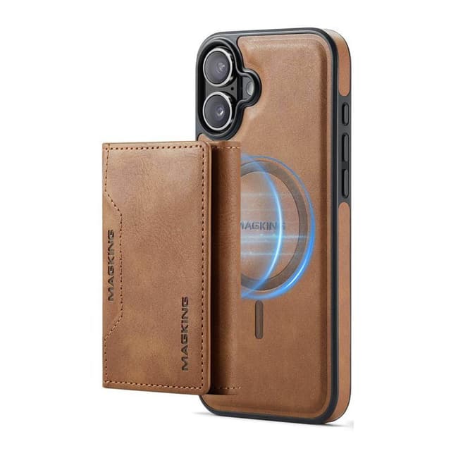 DG-Ming Magking K2 2i1 deksel iPhone 16 - Brun