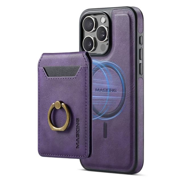 DG-Ming Magking K1 2i1 fodral iPhone 15 Pro Max - Lila