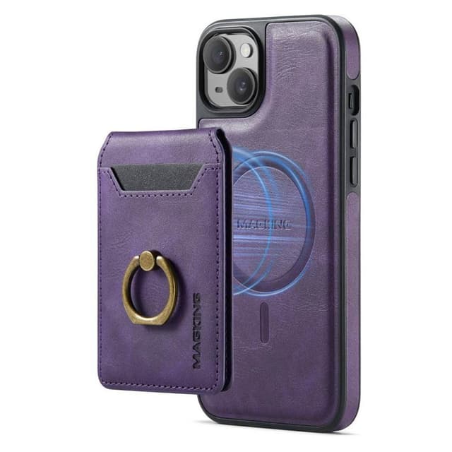 DG-Ming Magking K1 2in1 kotelo iPhone 14 Plus - Violetti