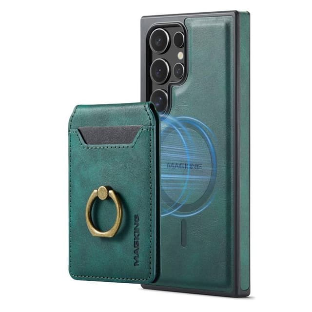 DG-Ming Magking K1 2i1 fodral Samsung Galaxy S23 Ultra - Petrol