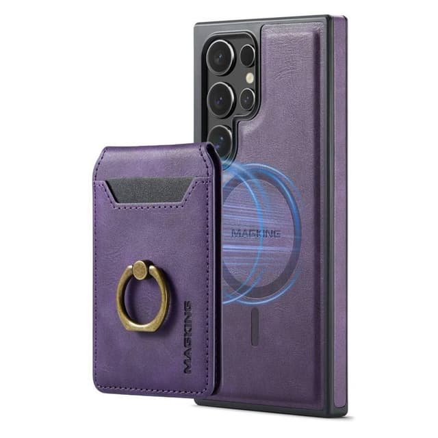 DG-Ming Magking K1 2i1 fodral Samsung Galaxy S24 Ultra - Lila
