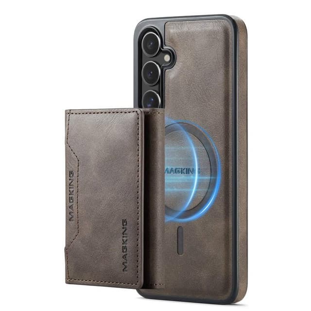 DG-Ming Magking K2 2in1 kotelo Samsung Galaxy S24 - Coffee