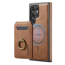 DG-Ming Magking K1 2i1 fodral Samsung Galaxy S23 Ultra - Brun