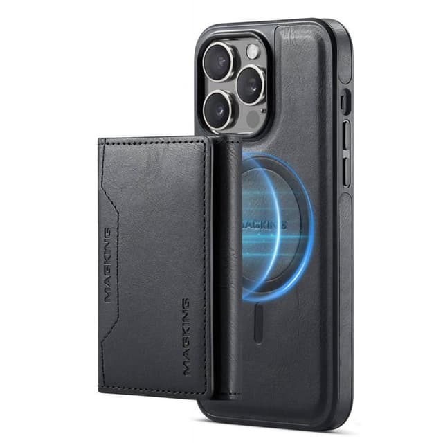 DG-Ming Magking K2 2i1 fodral iPhone 14 Pro - Svart