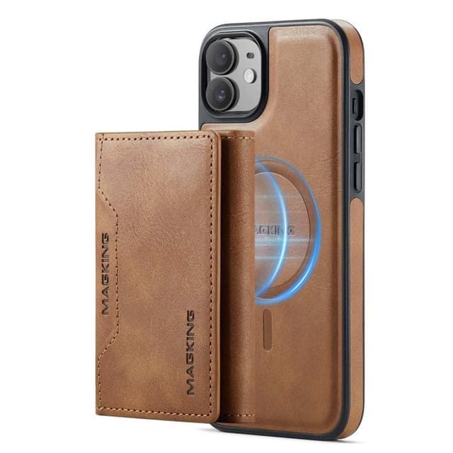 DG-Ming Magking K2 2i1 cover iPhone 12 - Brun