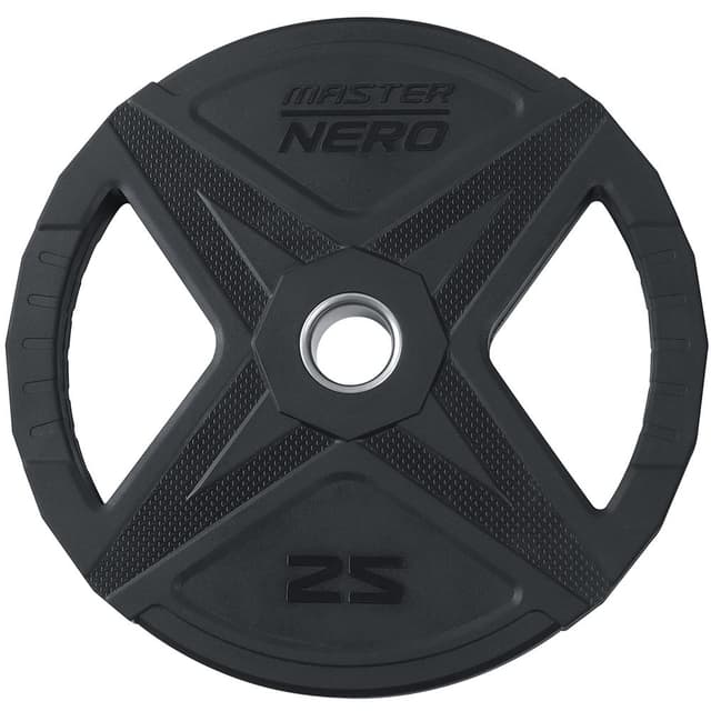 Master Fitness Nero Rubber Plate 25 kg