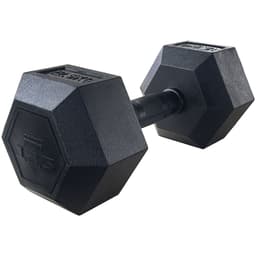 Master Fitness Nero Rubber Coated Hex, Hex hantlar 12,5 kg