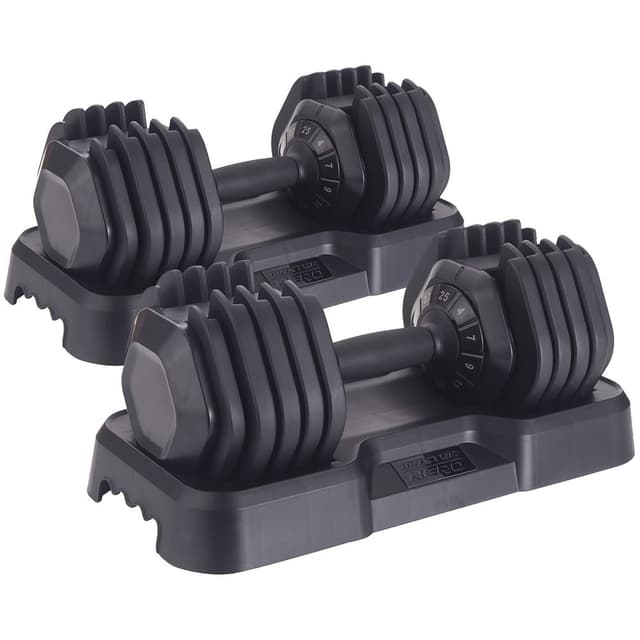 Master Fitness Nero Adjustable Dumbbell 25 kg (Par)