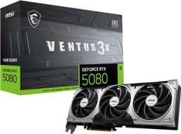 MSI GeForce RTX 5080 VENTUS 3X OC 16 GB näytönohjain