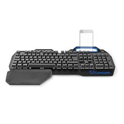 Nedis Wired Gaming Keyboard | USB | Mekaniske Taster | RGB | Fransk | FR layout | USB Drevet | Strømkabellængde: 1.70 m | Gaming