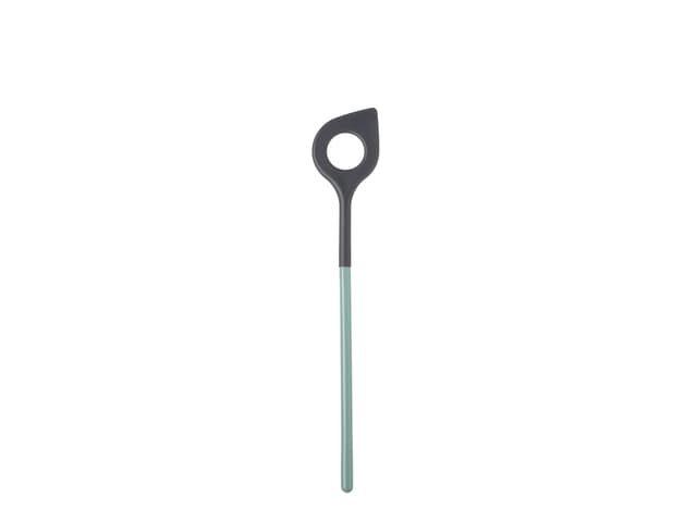 Rosti Optima Stirring spoon w hole 31 cm Nordic green