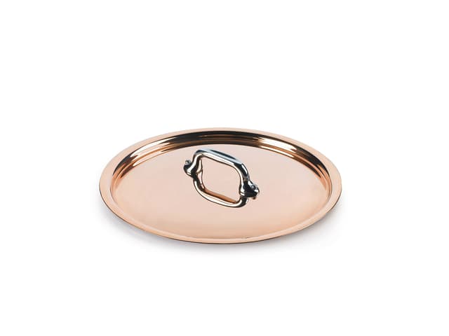 Mauviel M'150S Lid Dia 14 cm Copper/Steel