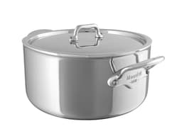 Mauviel Gryde med stållåg Steel