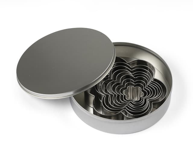 Blomsterbergs Cookie cutter set Flower 9 pcs