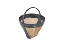 Severin FILKA Coffee filter reusable size 4 Black/Gold