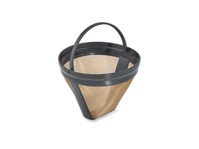 Severin Kaffefilter genbrugbart Sort/Guld