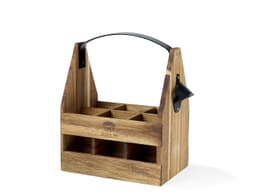 HOLM Beer crate 23,3 x 15,7 x 29,5 cm Acacia wood