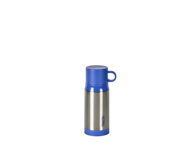 Vacuum flask 355 Steel/blue Stainless steel