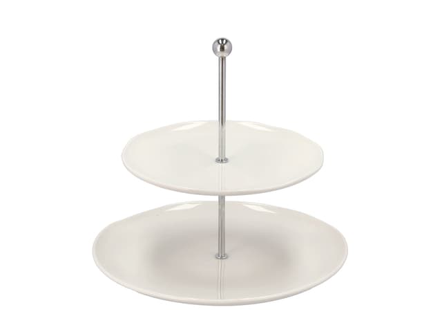Blomsterbergs Two-tier cake stand Dia. 20 + 27 cm