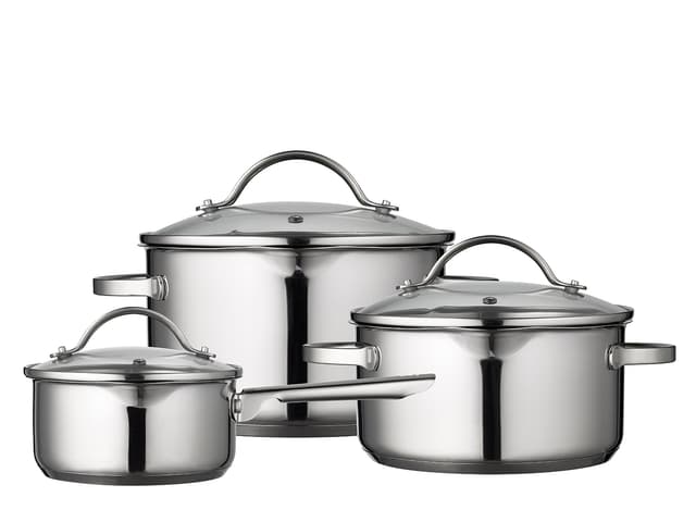 Funktion Endurance Cookware set w lid 6 pcs