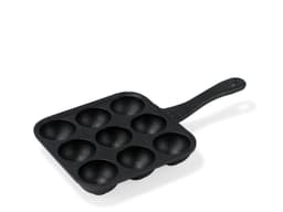 HOLM Pancake puffs pan 33 x 19 x 4,6 cm Black