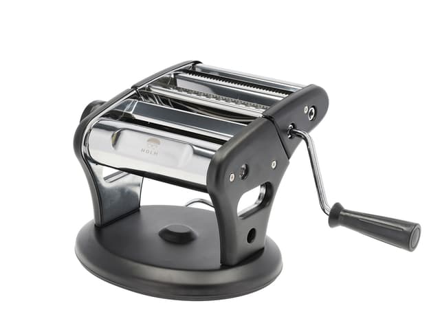 HOLM Pasta machine 21 x 17,3 x 16 cm Steel/Black