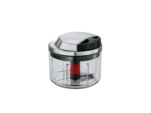 Rösle Minihakker med låg Clear/Steel/Black