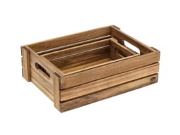 HOLM Box set 2 pcs Acacia wood