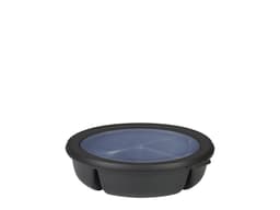 Mepal Cirqula Bowl w. lid trio Dia 22,5 x 6 cm Black