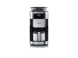 Severin Kaffemaskine m. kværn 1000 watt Stål/Sort