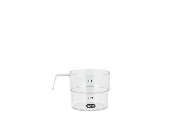 Rosti Mensura Decilitermål Dia 6 cm 100 ml Klar