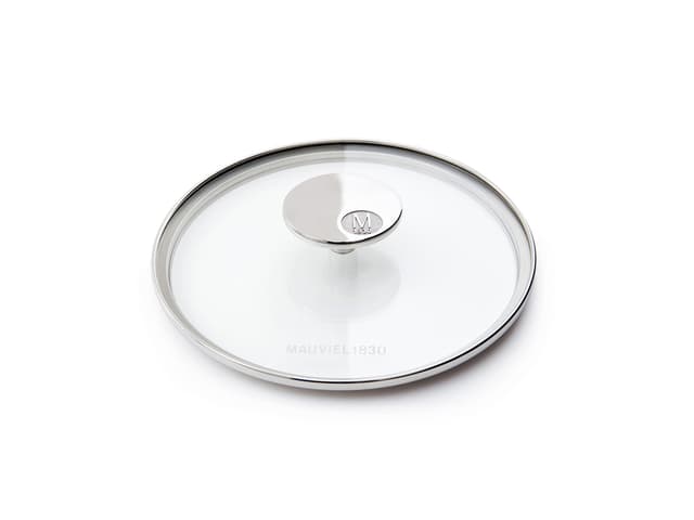 Mauviel M'360 Glaslåg Dia 18 cm Klar/Stål
