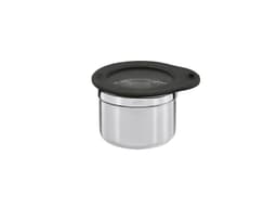 Rösle Förvaringsburk Stål/Svart/Glas