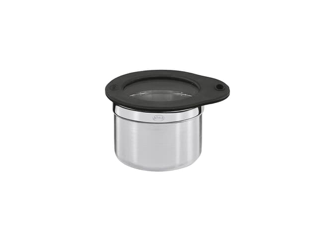 Rösle Oppbevaringsboks Stål/Svart/Glass
