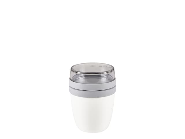 Mepal Ellipse Frokostbæger mini 300+120 ml Hvid