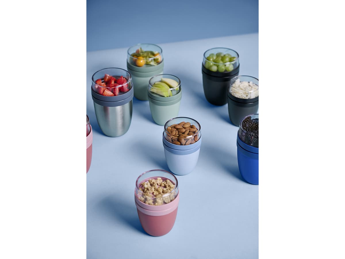Mepal Snackpot Ellipse 500 ml Roze kopen