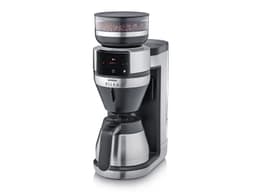 Severin Helautomatisk kaffemaskin Stål/Svart