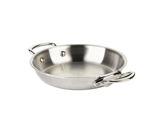 Mauviel Cook Style Pande med 2 greb Dia 20 cm Stål