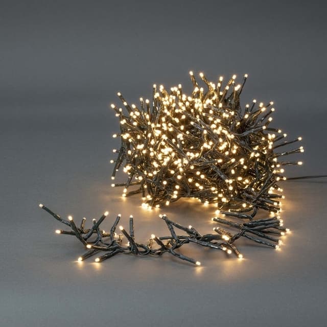 Nedis Julebelysning | Klynge | 768 LED's | Varm Hvit | 5.60 m | Lyseffekter: 7 | Innendørs eller utendørs | Nettstrøm drevet
