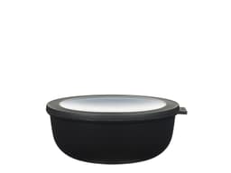 Mepal Cirqula Bowl w. lid Dia. 19 x 8 cm 1250 ml Black