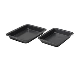 Funktion Frying dish sæt af 2
