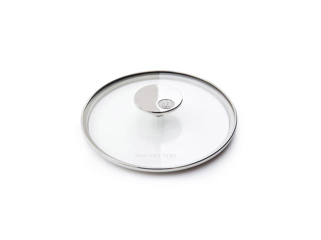Mauviel M'360 Glaslåg Dia 14 cm Klar/Stål