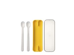 Mepal Mio Feeding spoon 16.5 cm 2 pcs Yellow
